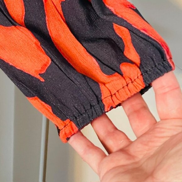 Soft Surroundings Epiphany Gothic Art Nouveau Velvet Maxi Dress 8 Petite - Picture 5 of 10